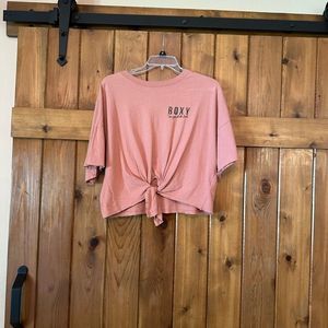Roxy Pink Crop Top